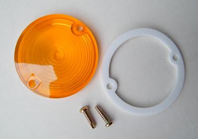 BACK UP LIGHT LENS AMBER 1965-1970 BACK UP LIGHT LENS AMBER 1965-1970