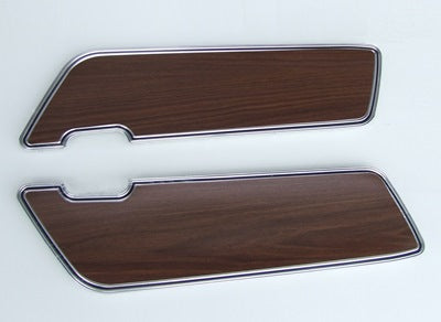 DOOR PANEL WOODGRAIN INSERT WALNUT 1969-1970 DOOR PANEL WOODGRAIN INSERT WALNUT 1969-1970