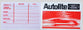 WINDOW SERVICE DECAL AUTOLITE Double Sided