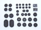 FULL RUBBER PLUG KIT 1968