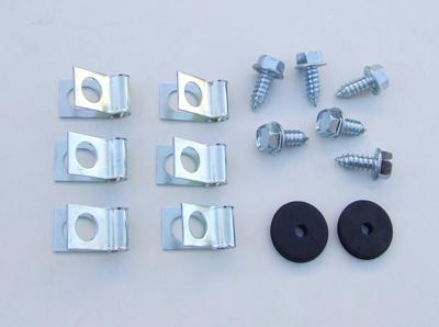 BRAKE CLIP & GROMMET KIT (ENGINE BAY) 1967-1969 14pc BRAKE CLIP & GROMMET KIT (ENGINE BAY) 1967-1969 14pc