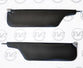 SUNVISORS PERFORATED BLACK SEAM WELDED XW-XY