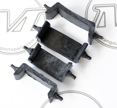 RADIATOR BRACKET RUBBER SET XW-Y 1967-70 MUSTANG RADIATOR BRACKET RUBBER SET XW-Y 1967-70 MUSTANG