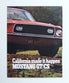 SALES BROCHURE CALIFORNIA SPECIAL 1968