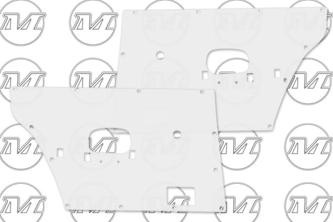 DOOR TRIM WATERSHIELDS XT-XY REAR DOOR TRIM WATERSHIELDS XT-XY REAR