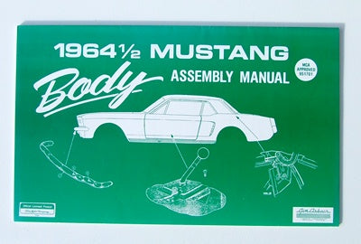 BODY ASSEMBLY MANUAL 1964 BODY ASSEMBLY MANUAL 1964