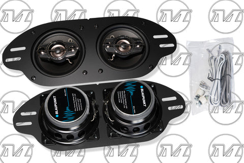 UNDERDASH DUAL SPEAKER KIT 1967-68 MUSTANG UNDERDASH DUAL SPEAKER KIT 1967-68 MUSTANG