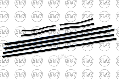 WEATHERSTRIPS CONVERTIBLE 1967-1968 WEATHERSTRIPS CONVERTIBLE 1967-1968