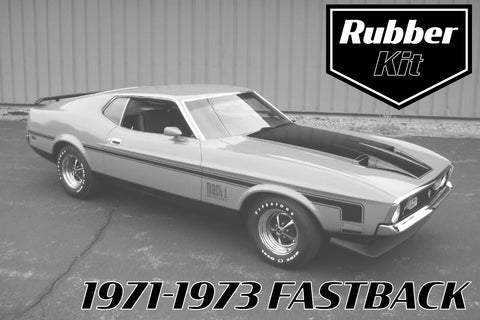 COMPLETE RUBBER KIT 1971-1973 FASTBACK COMPLETE RUBBER KIT 1971-1973 FASTBACK