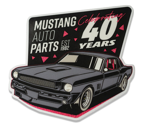 DECAL MAP 40YR CELEBRATION 1965 MUSTANG DECAL MAP 40YR CELEBRATION 1965 MUSTANG