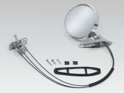 EXTERIOR MIRROR DELUXE 1965-1966 LH REMOTE EXTERIOR MIRROR DELUXE 1965-1966 LH REMOTE