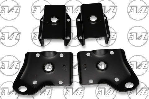 REAR LEAF SPRING PLATE SET XR - XC REAR LEAF SPRING PLATE SET XR - XC