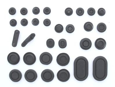 FULL RUBBER PLUG KIT 1965-1966 FULL RUBBER PLUG KIT 1965-1966
