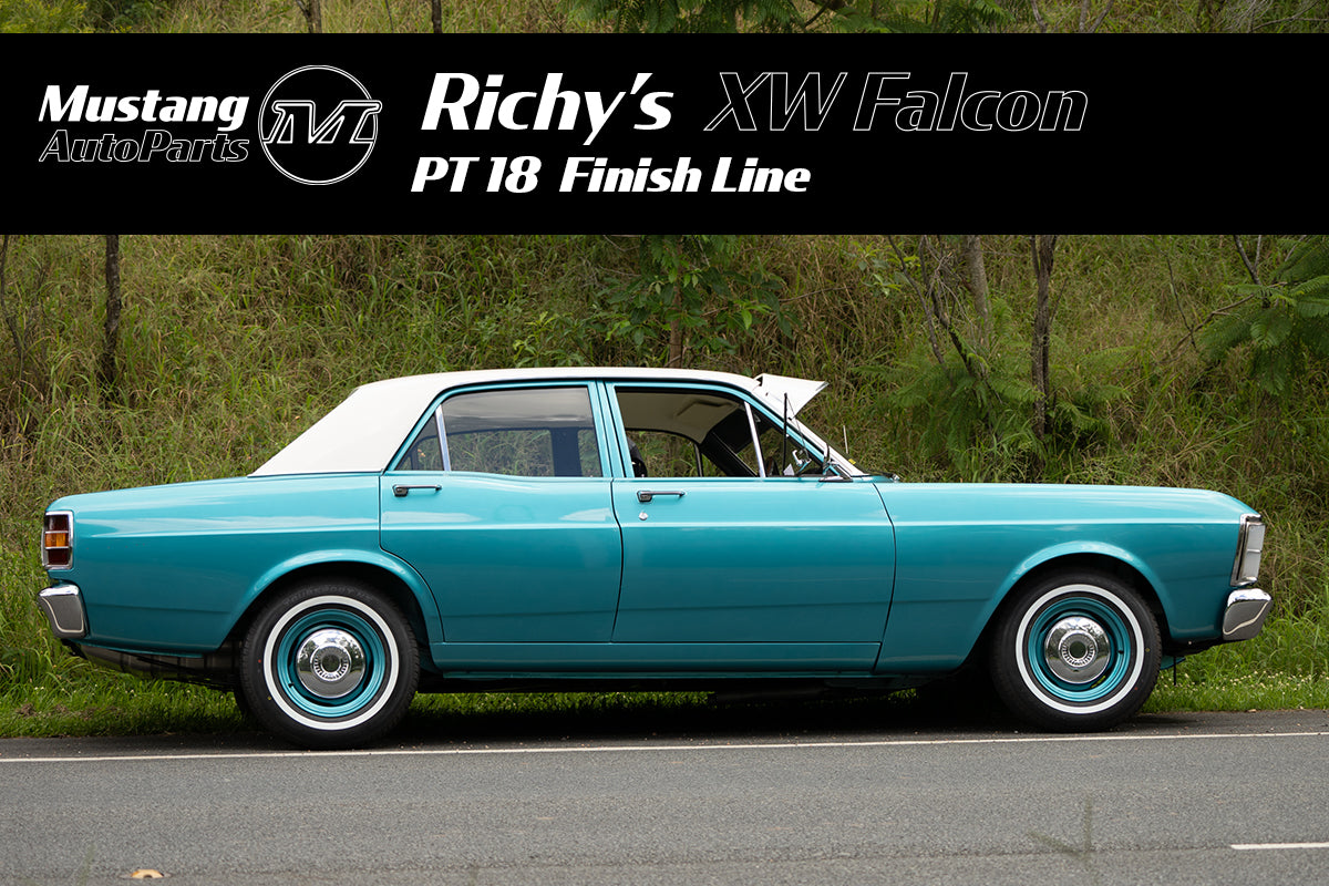 Richy's 1970 XW Ford Falcon Restoration - PT18 Finish Line