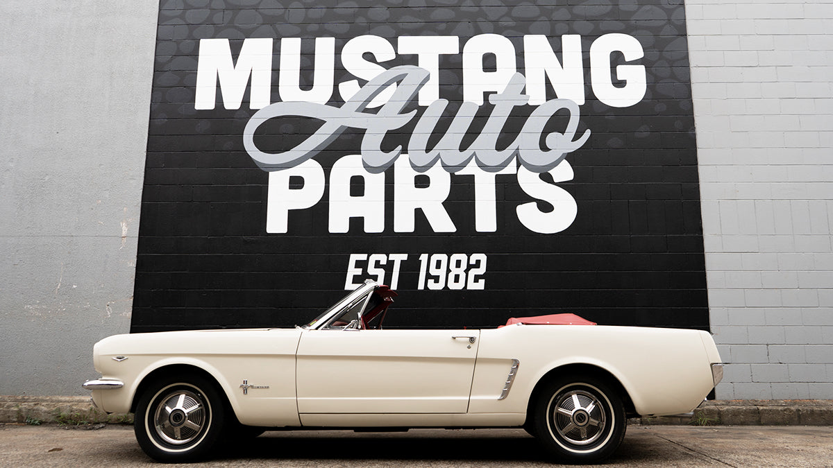 Mustang Auto Parts Mural