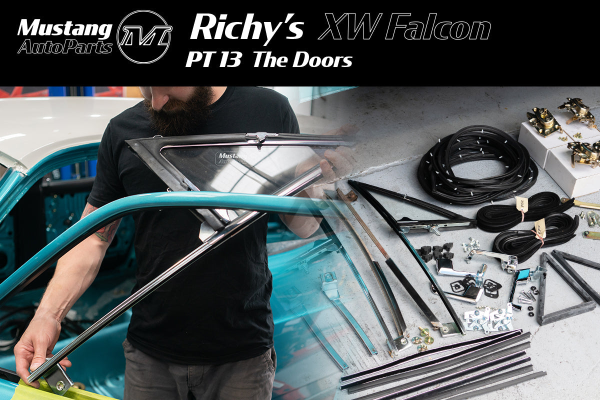 Richy's 1970 XW Ford Falcon Restoration - Pt 13 The Doors