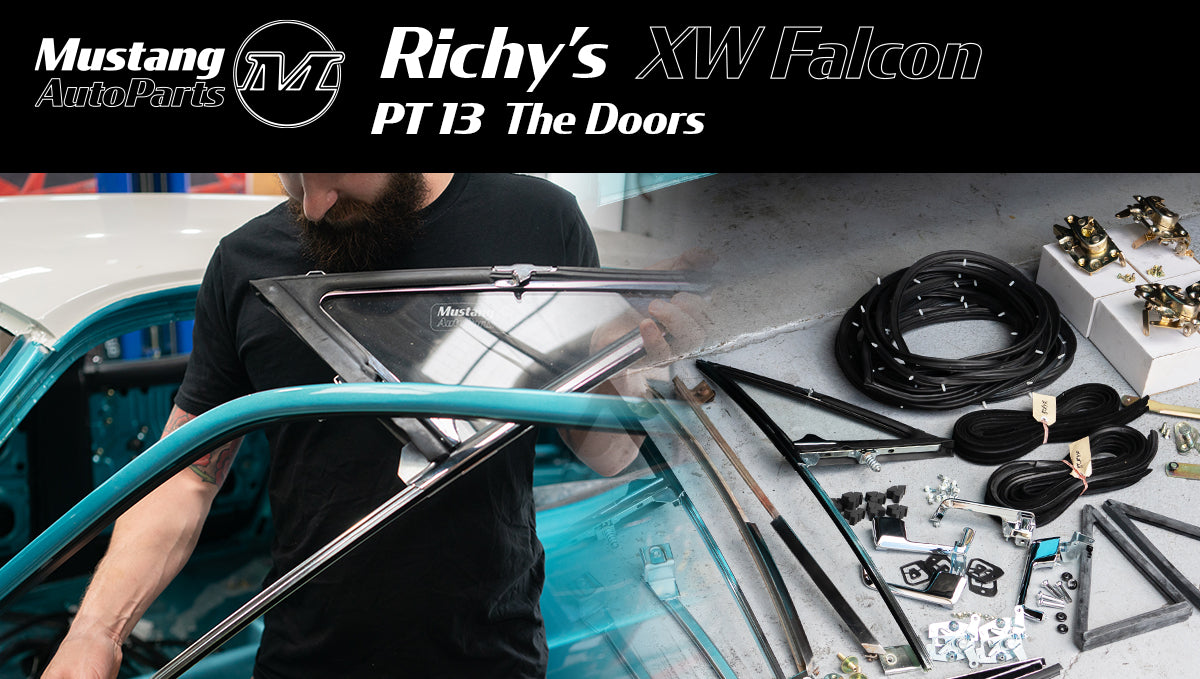 Richy's 1970 XW Ford Falcon Restoration - Pt 13 The Doors