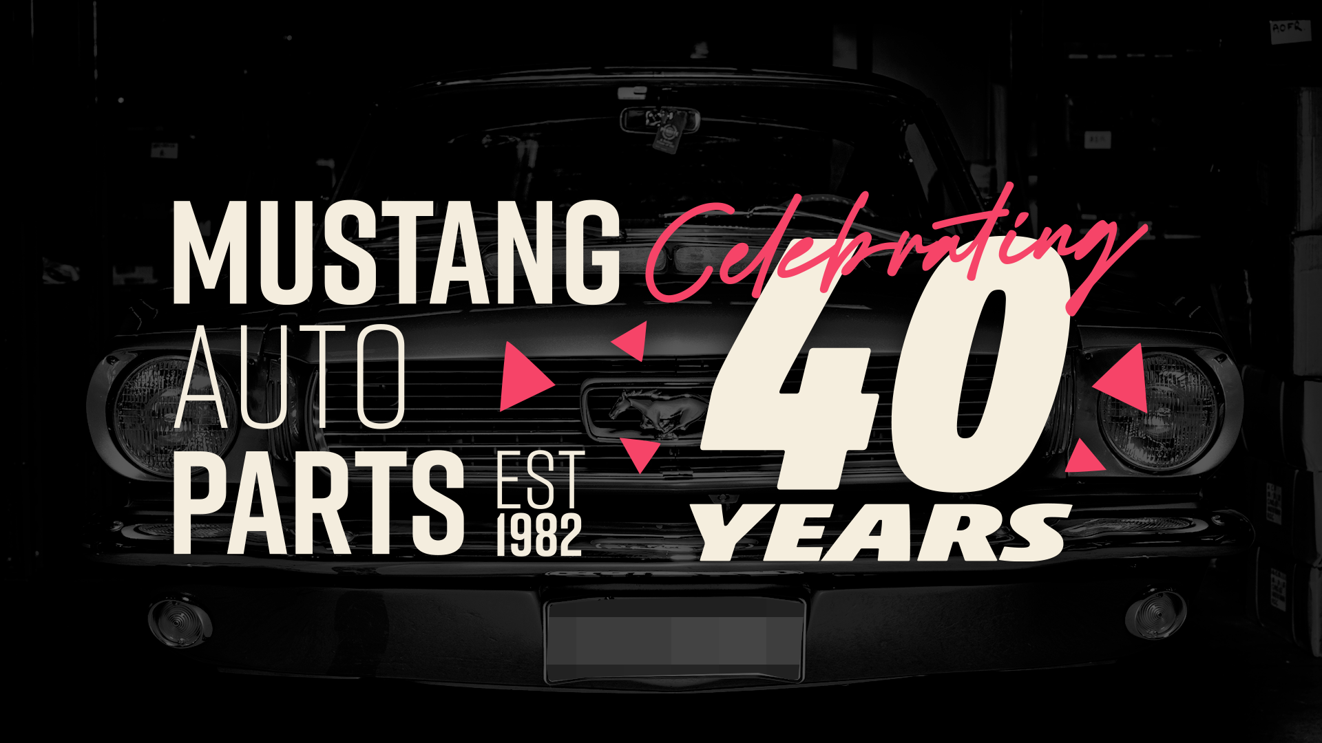 LIMITED EDITION Mustang Auto Parts Merchandise Bundle