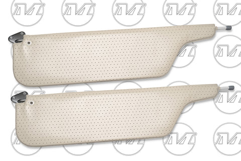 SUNVISORS PERFORATED SEAM WELDED XW-XY White