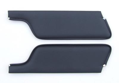 SUNVISORS 1967-1968 COUPE/FASTBACK BLACK