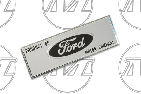 SCUFF PLATE DECAL 1965-1966