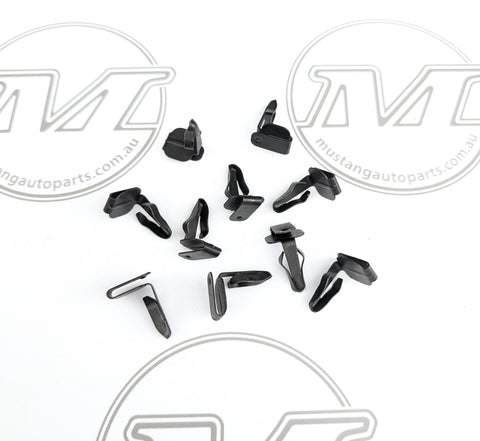 DOOR TRIM METAL CLIP XR FALCON 10pk