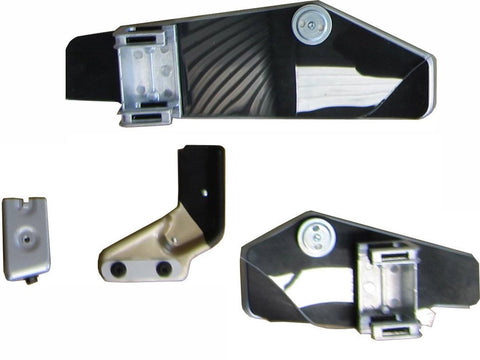1969-70 Mustang Door Glass Bolt-on Mount and Guide Kits (Left)