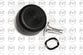 WINDOW WINDER KNOB BLACK 1968-1970