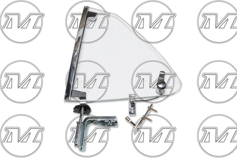REAR QUARTER  WINDOW ASSEMBLY 1969-1970 FASTBACK LH