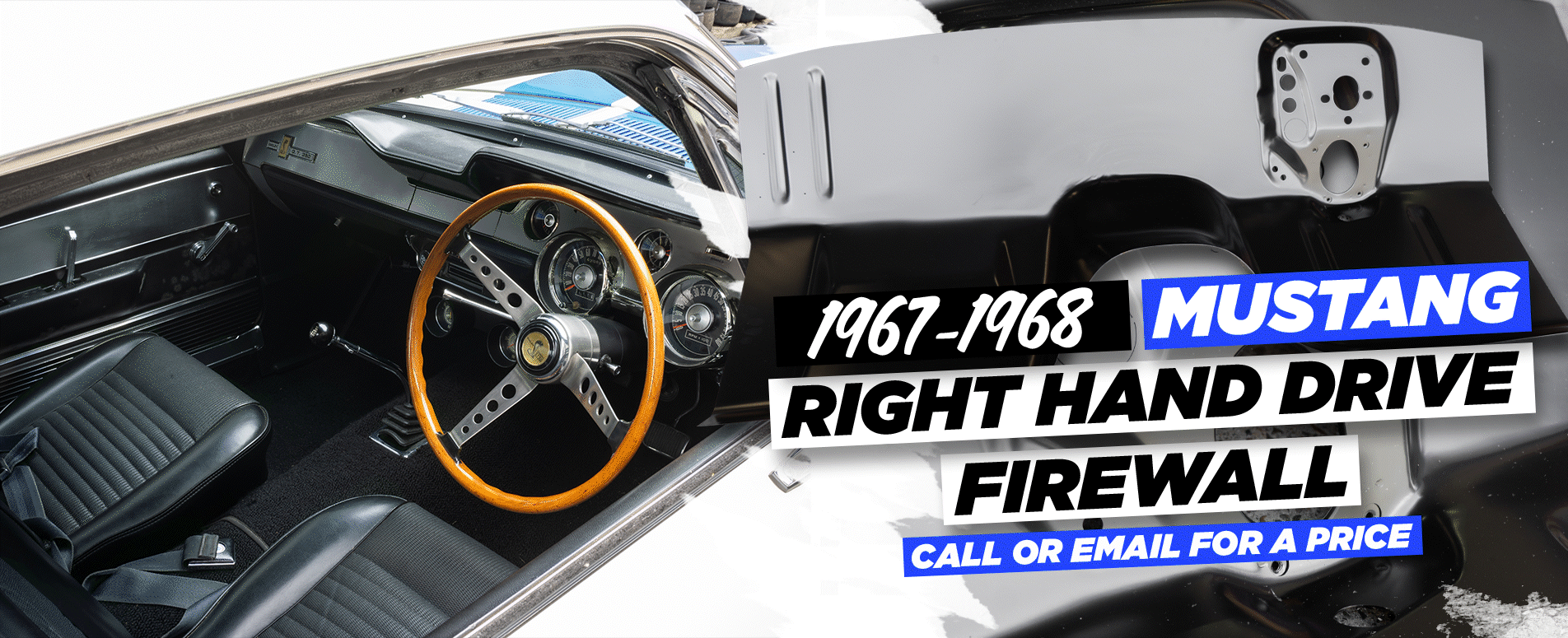 1967 mustang interior deals parts