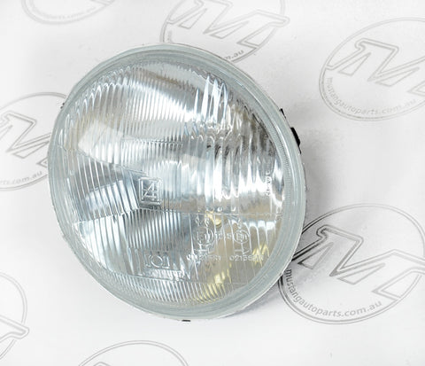 HEADLIGHT 7" SEMI SEALED BEAM H4 GLOBE