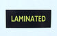 LAMINATED WINDSCREEN DECAL