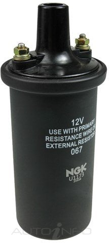 NGK IGNITION COIL SUIT EXTERNAL RESISTOR