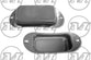 SHAKER BOWL BLOCK OFF PLATE FALCON HO (BLANK)