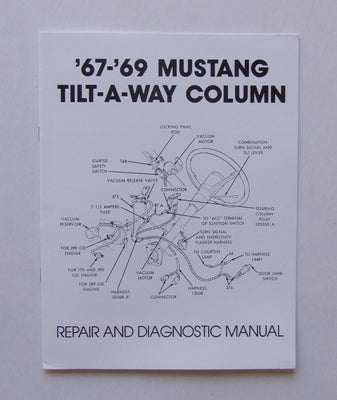 TILT COLUMN REPAIR MANUAL 1967-1969