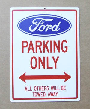 PARKING SIGN FORD