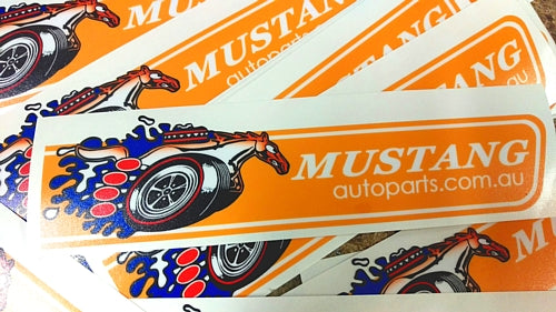 DECAL MAP DEALER STYLE REFLECTIVE | Mustang Auto Parts Australia