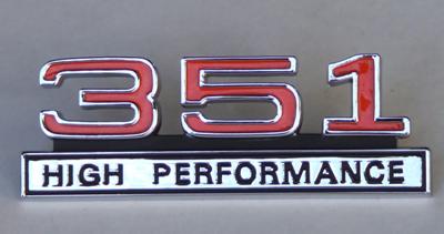 351 HIGH  PERFORMANCE BADGE XW GT