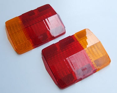 TAIL LIGHT LENS 1965-1966 WITH AMBER TURN LENS
