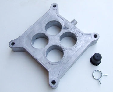 CARBURETTOR SPACER 1 INCH WITH PCV OUTLET