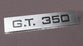 TAIL LIGHT PANEL BADGE 1965-1966 GT 350