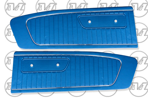 1965 Standard Door Panels (Blue)