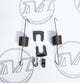 XR XT FALCON FRONT BRAKE HOSE SPRING & RETAINER SET SUIT GT