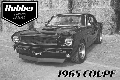 COMPLETE RUBBER KIT 1965 COUPE
