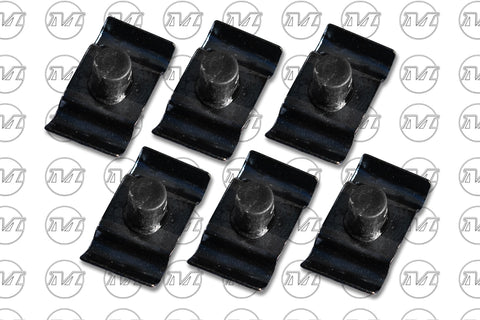 BRAKE & CLUTCH LINE RETAINER KIT (6 PCS)