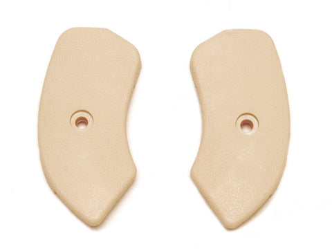 SEAT HINGE COVERS 1965-1967 NEUTRAL